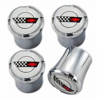 Ventieldopjes Chroom 1984/1996 (4)