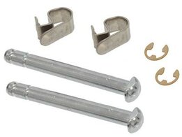 Remklauw Pennen (2)  VOOR  incl. Clips & Retainers 1988/1996