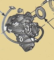 Pakking Ruitenwisser Motor 1963/1967