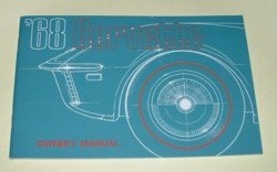 1968 Boek Instruktie bediening