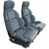 Stoelbekleding SET Leder Zwart 1994/1996