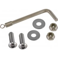 Kenteken Bevestiging CHROOM