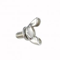 Onstekingskap Vleugelmoer Chroom