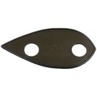 1968/1981 Spiegelvoet Rubber Buiten