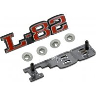 Emblemen Motorkap L82 (set van 2) 1975/1979