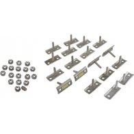 Achterbumper set voor Montage 1973/1982