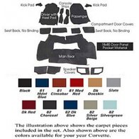 Tapijt Set Compleet 1981/1982