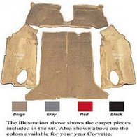 Tapijt set Achter Coupe 1994/1996