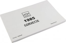 1985 Instruktie Boekje bediening