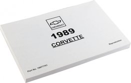 1989 Instruktie Boekje bediening auto