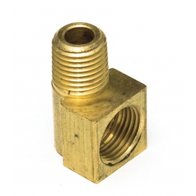 Fitting Benzineleiding naar Benzinepomp 90o 1963/1966 - 1970/1981