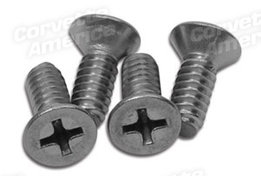 Schroeven T Top Sluitplaat achter (4) 1968/1979